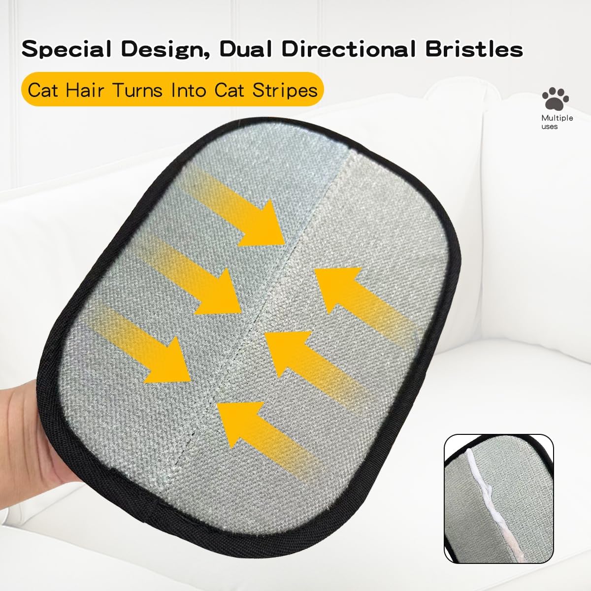 Reusable Electrostatic Pet Hair Mitt