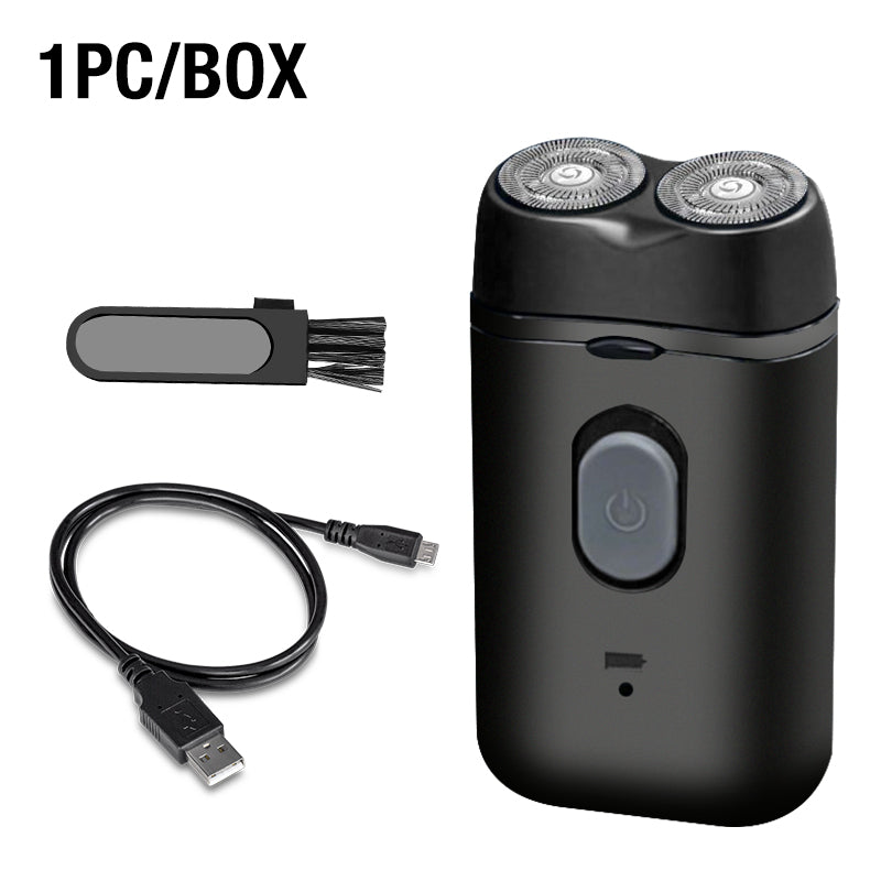 Men's Electric Portable Shaver, Double Headed Shaver, Multi Functional USB Charging Shaver